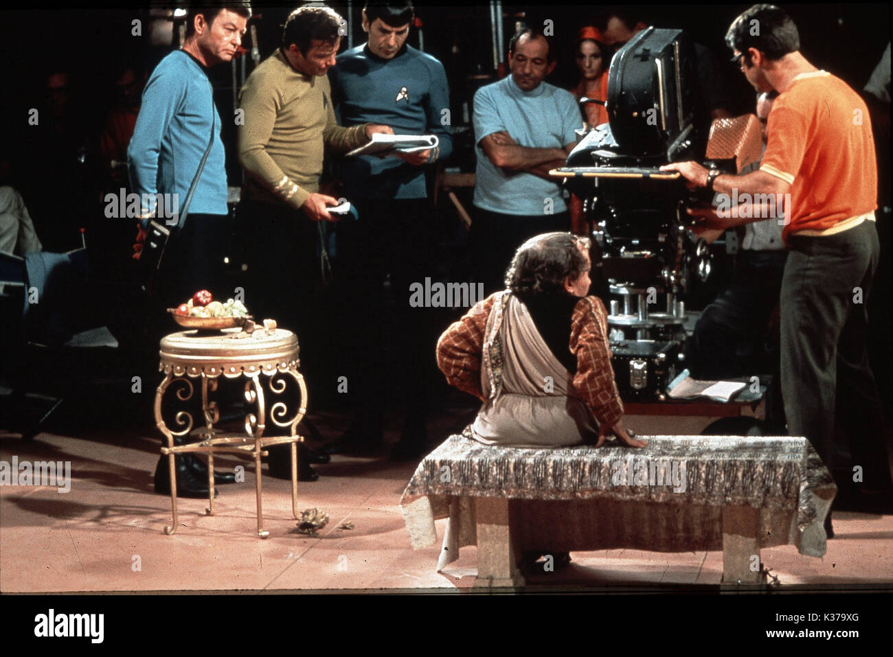 STAR TREK DEFOREST KELLY, WILLIAM SHATNER, LEONARD NIMOY Stock Photo ...