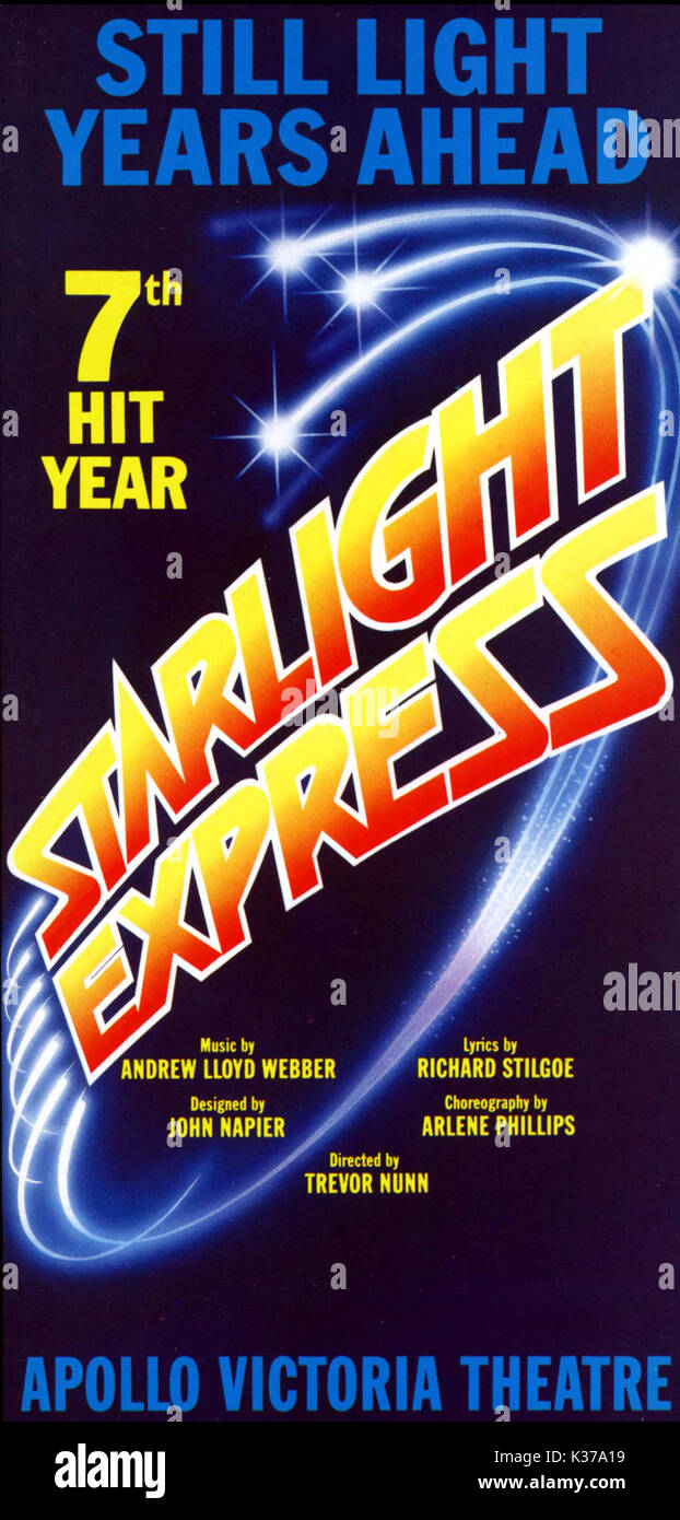Starlight Express      Date: 1994 Stock Photo