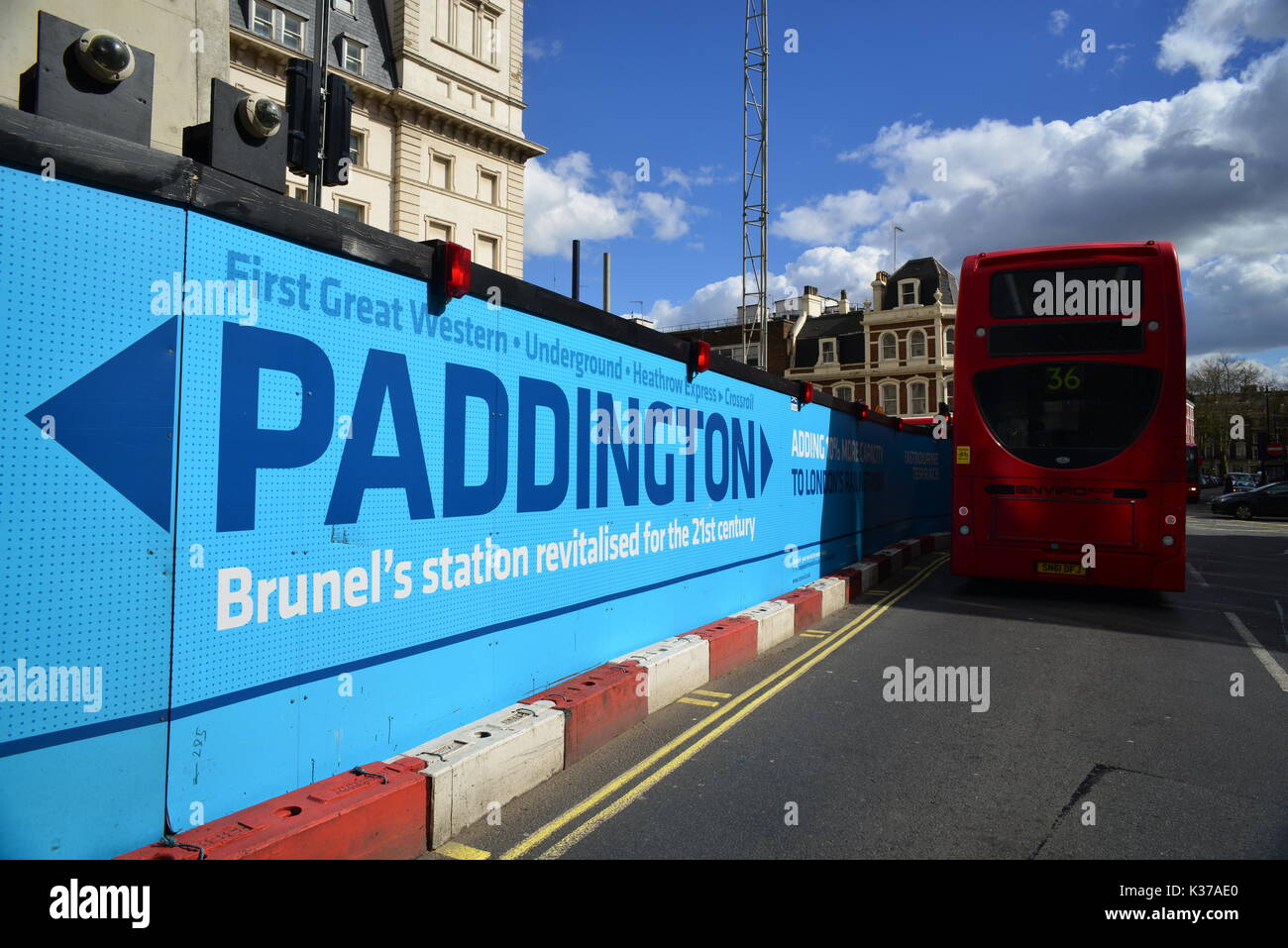 United Kingdom, London, Paddington, Crossrail, Elizabeth Line Construction Stock Photo Alamy