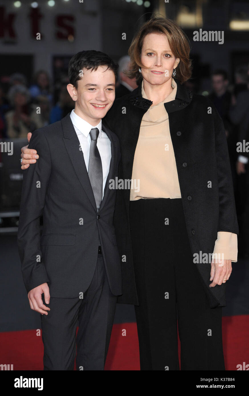 Monster calls 2016 lewis macdougall hi-res stock photography and images ...