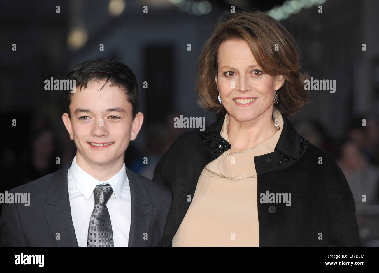Monster calls 2016 lewis macdougall hi-res stock photography and images ...