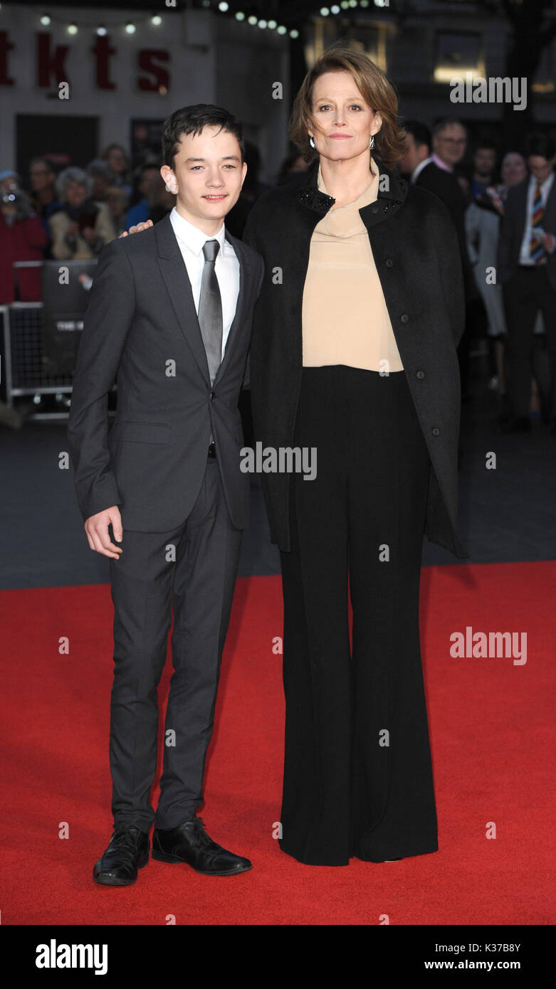 Monster calls 2016 lewis macdougall hi-res stock photography and images ...