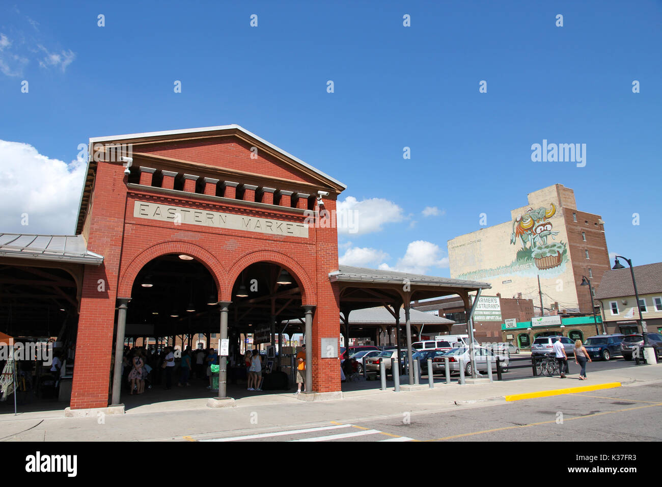 Eastern Market, Detroit, U.S.A Stock Photo Alamy