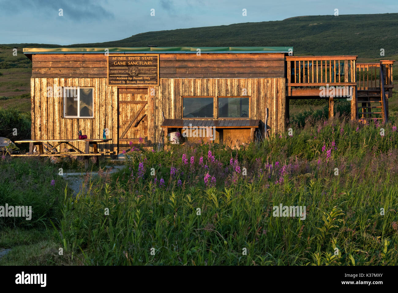 The Cook Cabin At The Mcneil River State Game Sanctuary On The