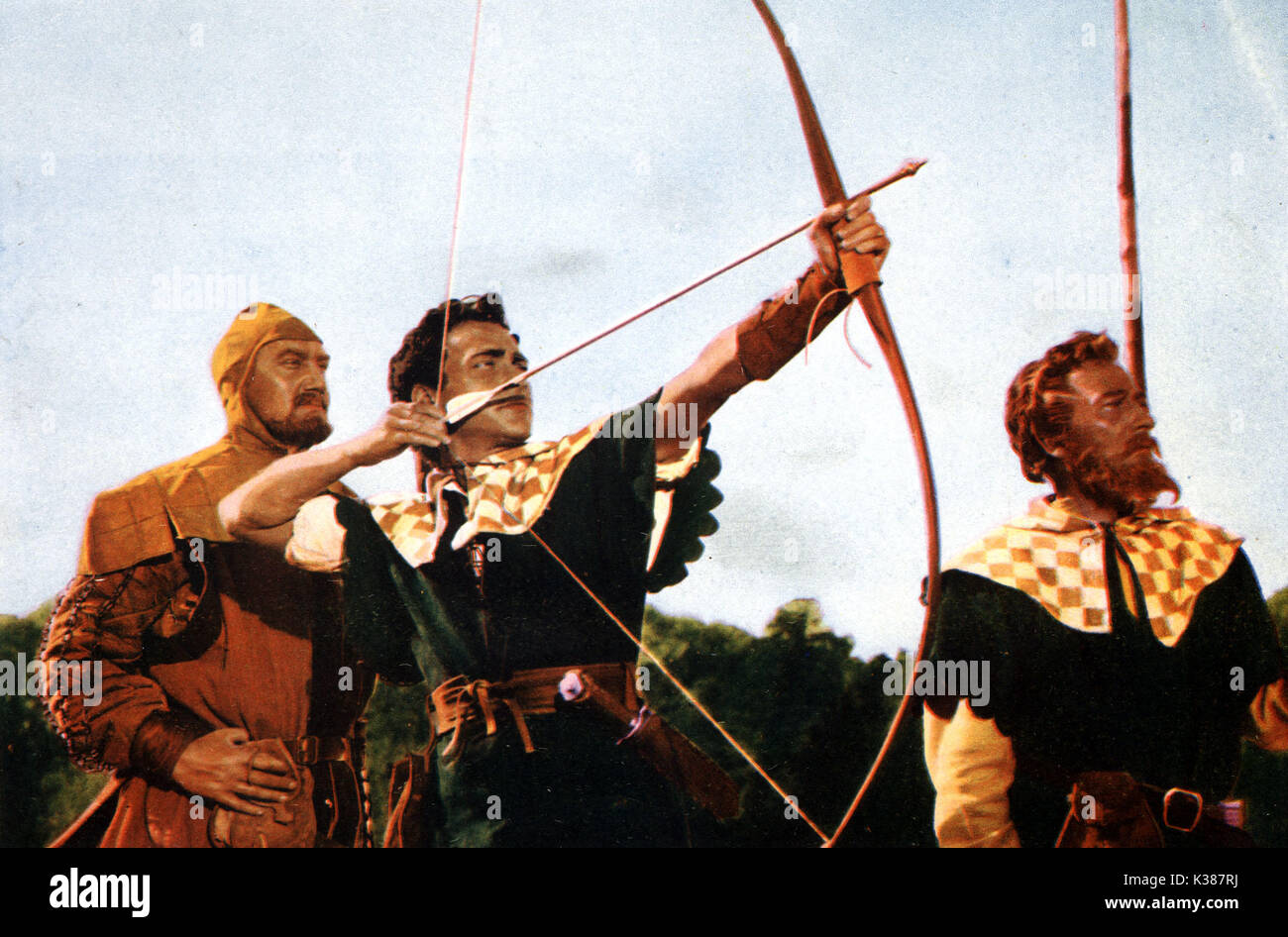 Story of Robin Hood and his Merrie Men, The Richard Todd      Date: 1952 Stock Photo