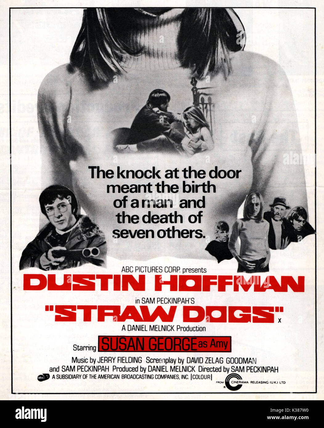 STRAW DOGS Date 1971 Stock Photo Alamy