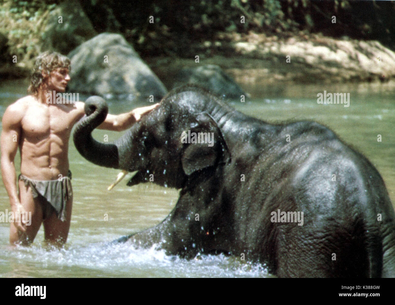 TARZAN THE APE MAN [US 1981] MILES O'KEEFE  AN MGM PICTURE     Date: 1981 Stock Photo