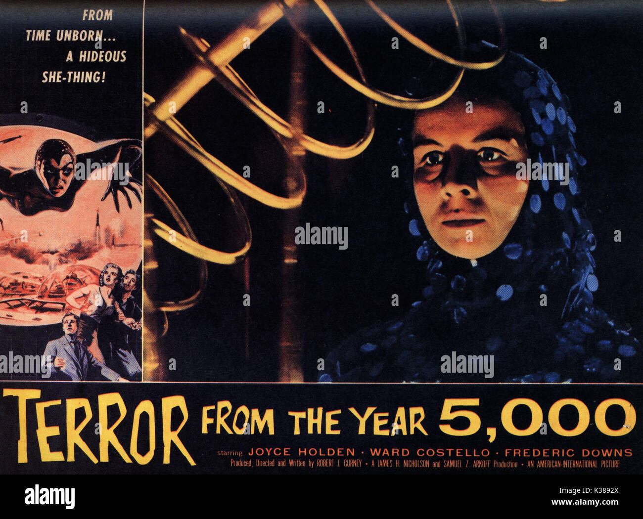 TERROR FROM THE YEAR 5,000 SALOME JENS Date: 1958 - Stock Image.