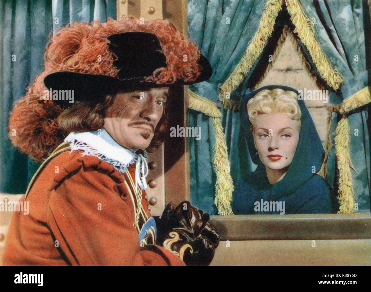 THE THREE MUSKETEERS IAN KEITH AND LANA TURNER AN MGM FILM     Date: 1948 Stock Photo