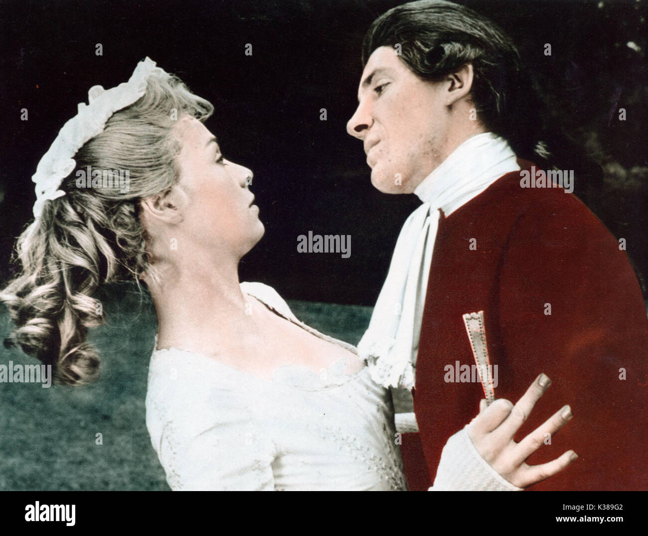 TOM JONES SUSANNAH YORK as Sophie Western, DAVID WARNER as Mr Blifil Date:  1967 Stock Photo - Alamy