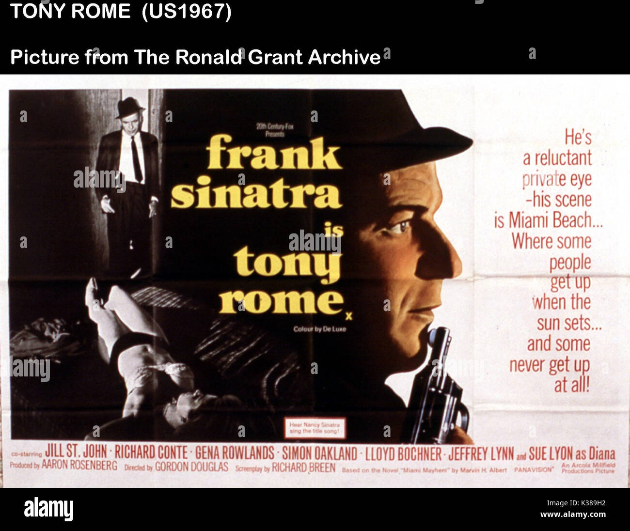 TONY ROME      Date: 1967 Stock Photo