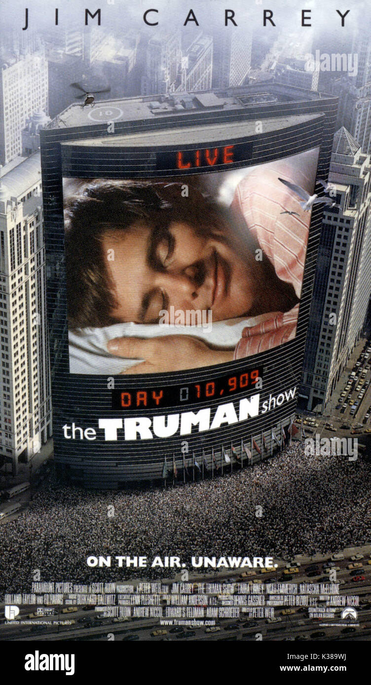 THE TRUMAN SHOW A PARAMOUNT PICTURE     Date: 1998 Stock Photo