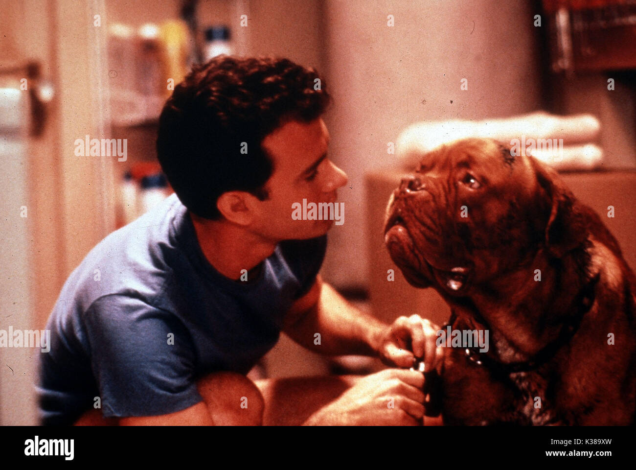 TURNER AND HOOCH TOM HANKS AND BEASLEY PICTURE FRM THE RONALD