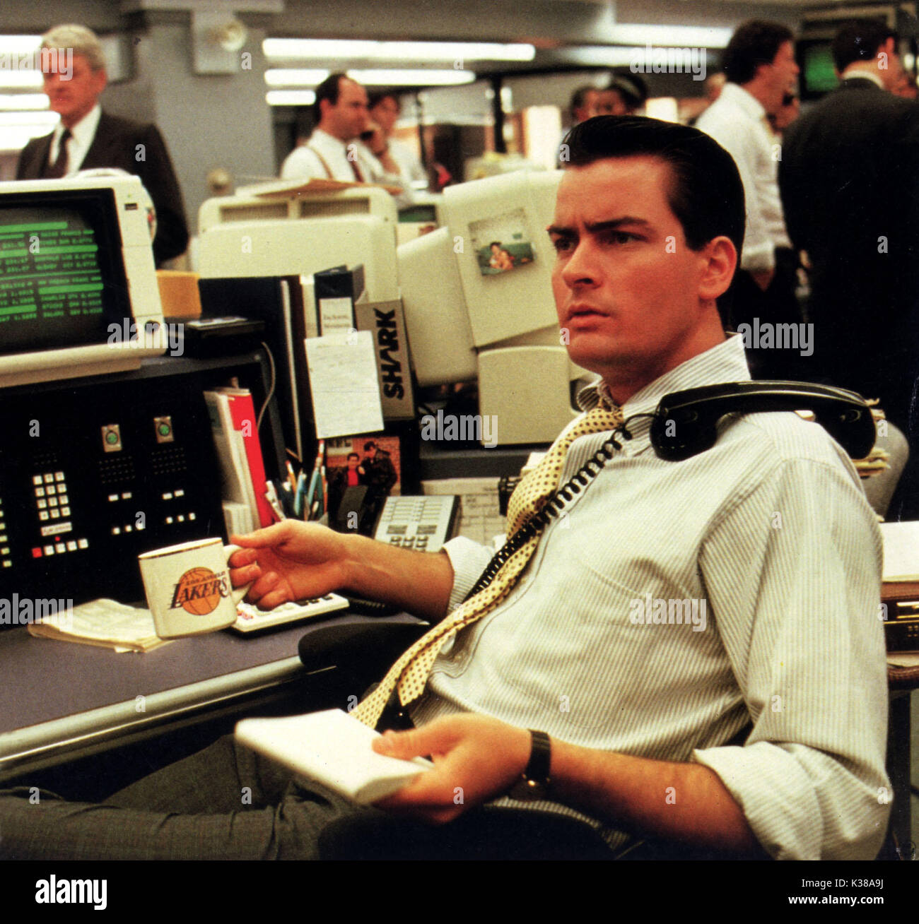 Young Charlie Sheen Wall Street
