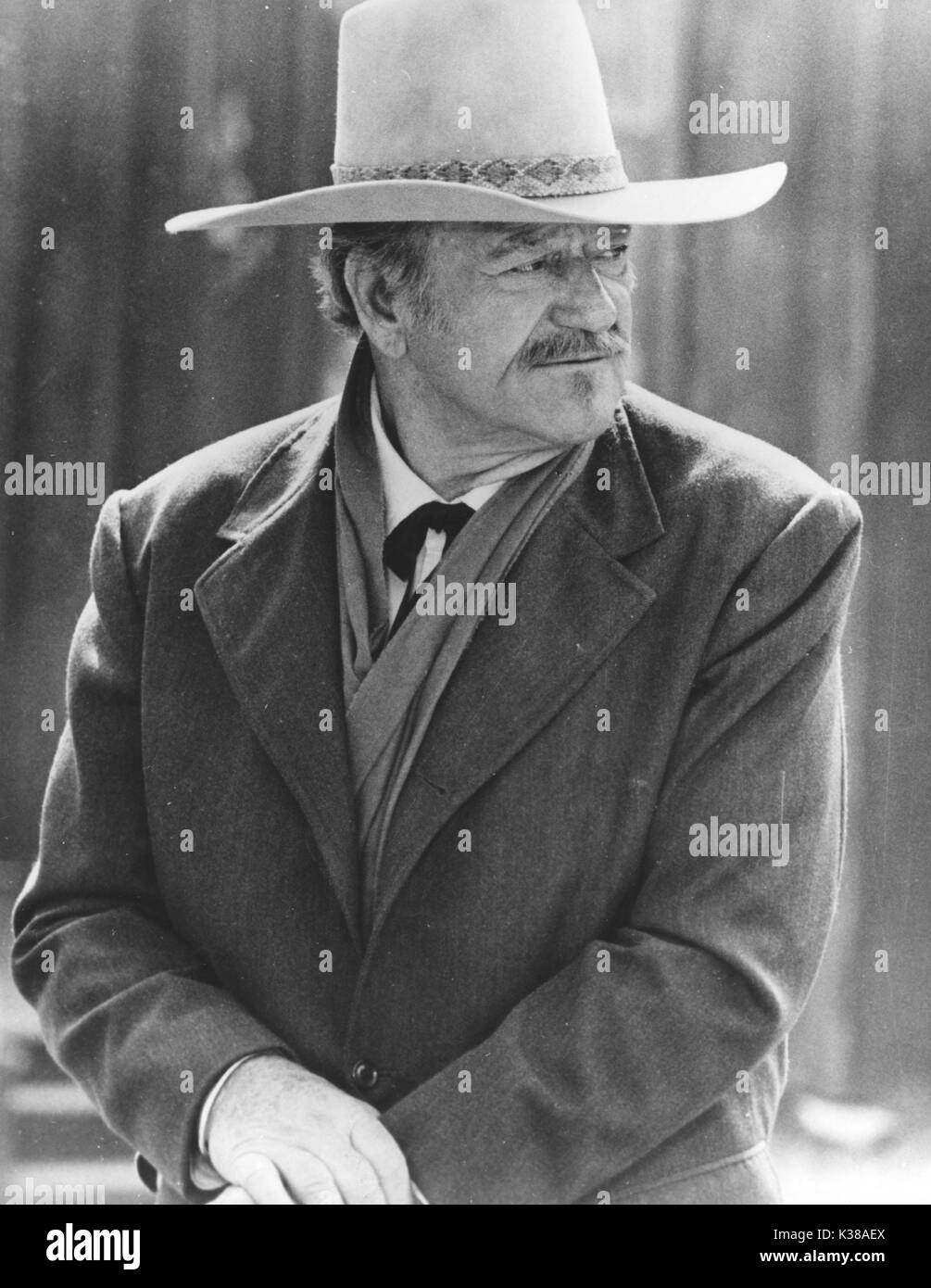 JOHN WAYNE Stock Photo