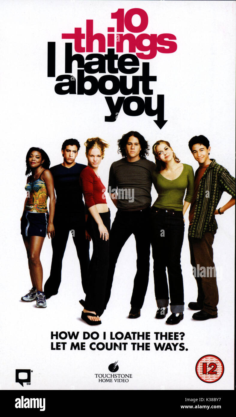 10 Things I Hate About You - 1999 Original Movie Poster