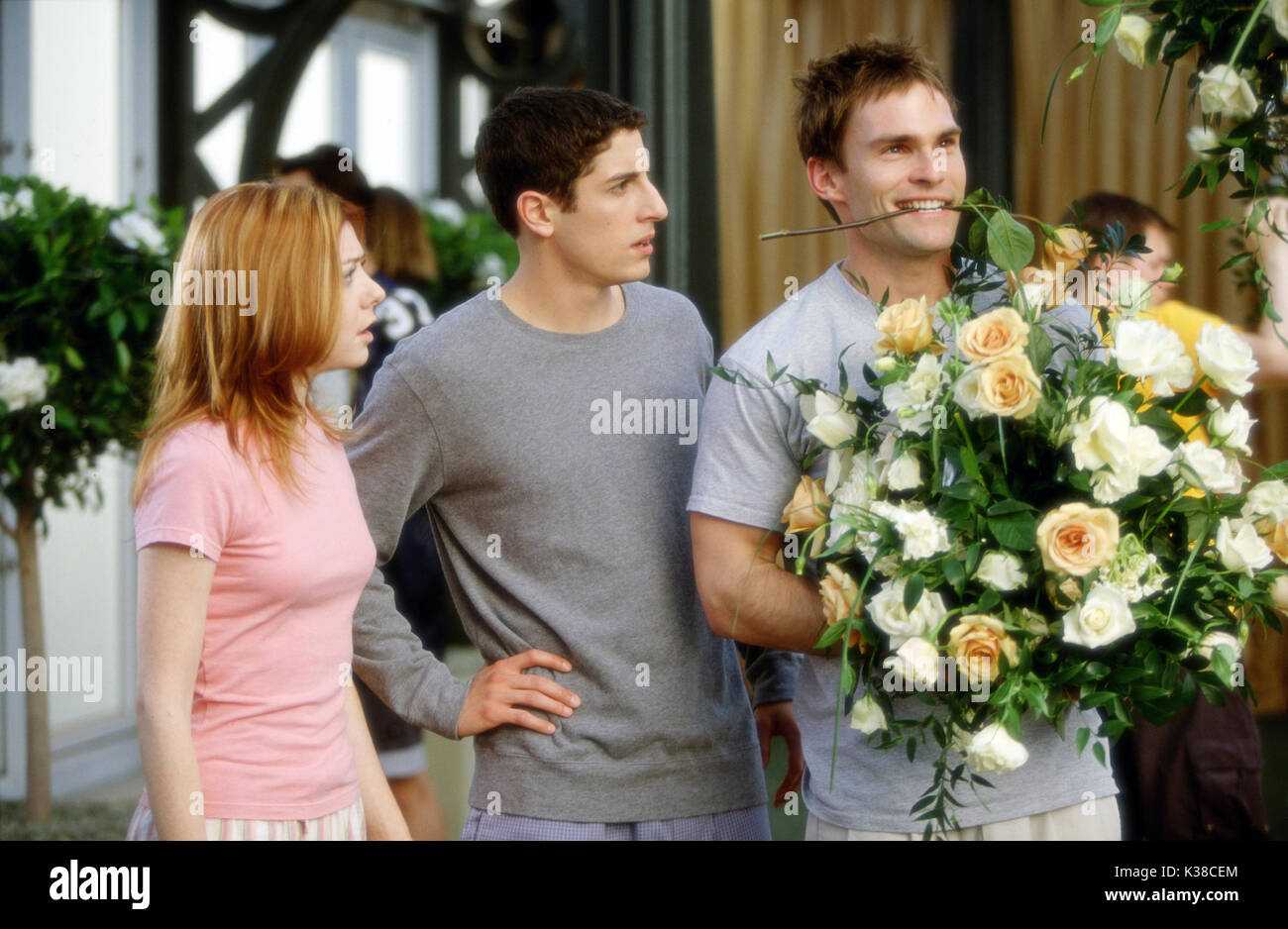 Jason biggs and seann william scott hi-res stock photography and