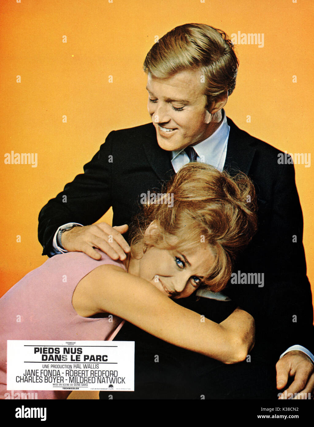 BAREFOOT IN THE PARK ROBERT REDFORD AND JANE FONDA     Date: 1967 Stock Photo