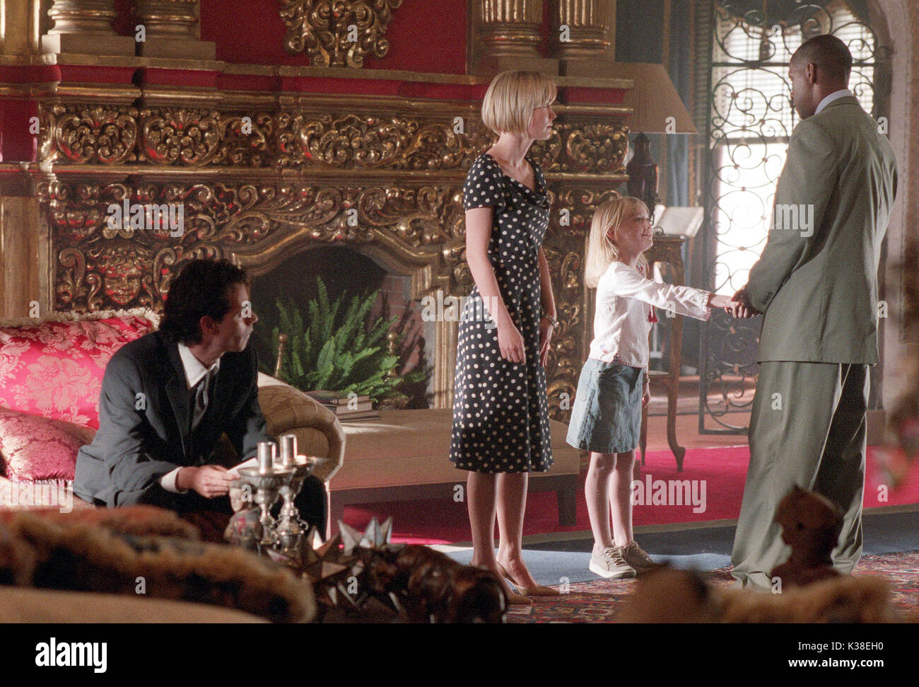 MAN ON FIRE MARC ANTHONY, RADHA MITCHELL DAKOTA FANNING AND DENZEL WASHINGTON REGENCY