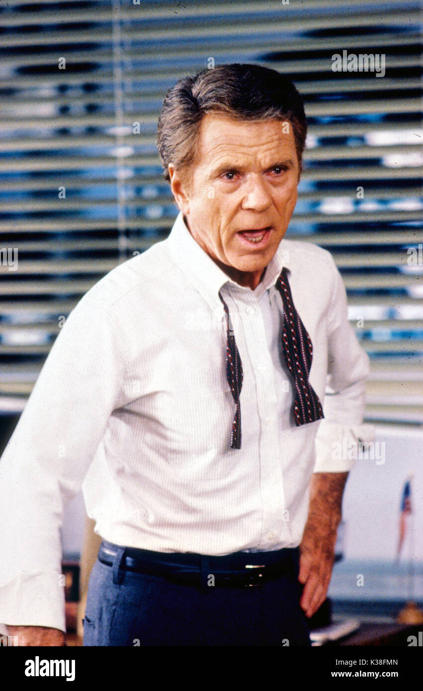 SUPERMAN II WARNER BROS/DC COMICS INC JACKIE COOPER as Perry White Picture from the Ronald Grant Archive SUPERMAN II WARNER BROS/DC COMICS INC JACKIE COOPER as Perry White     Date: 1980 Stock Photo