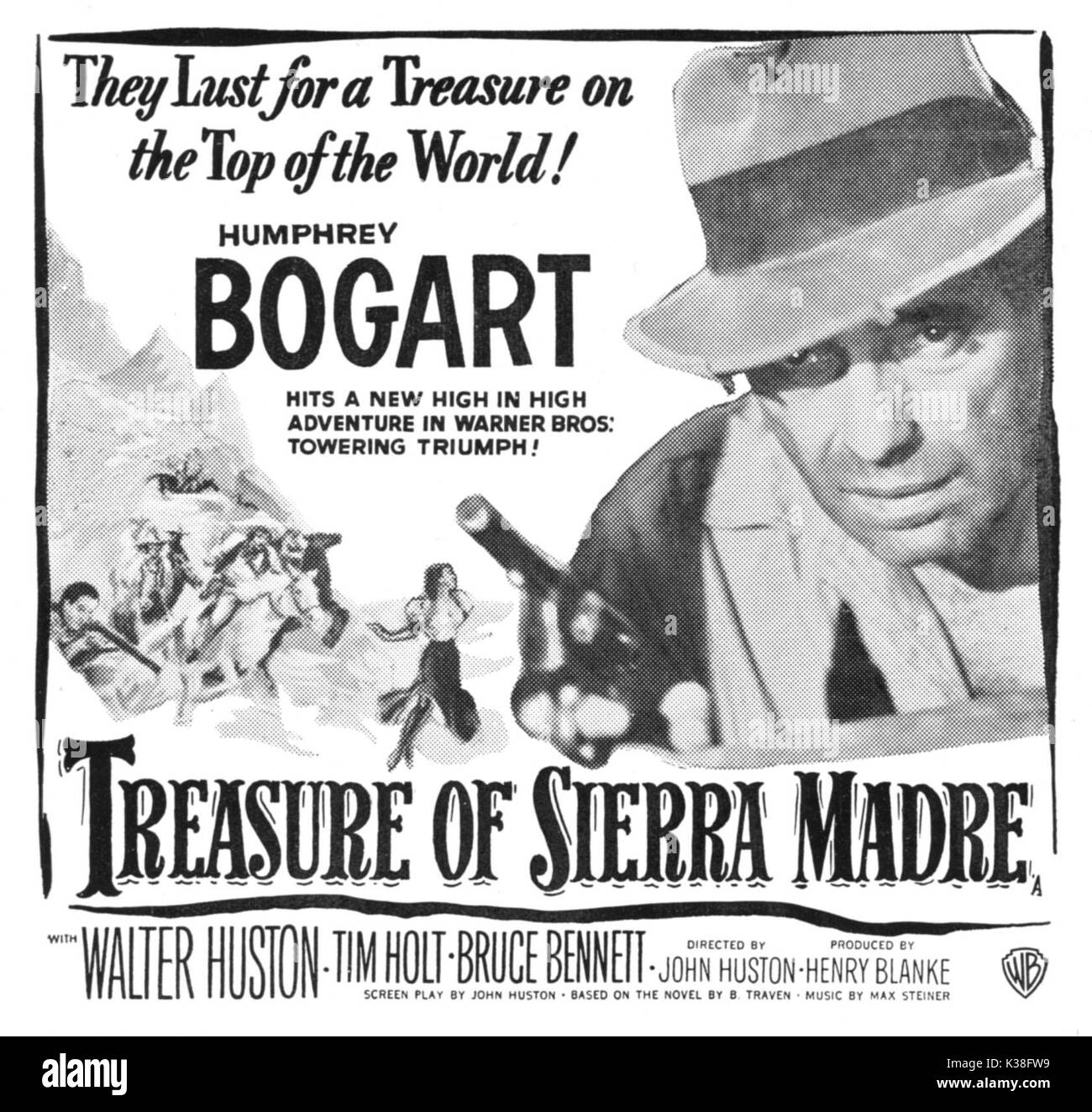 TREASURE OF SIERRA MADRE (US Stock Photo