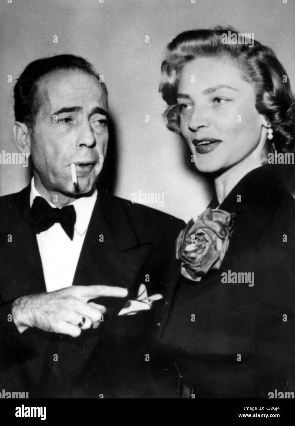 HUMPHREY BOGART & LAUREN BACALL Stock Photo - Alamy