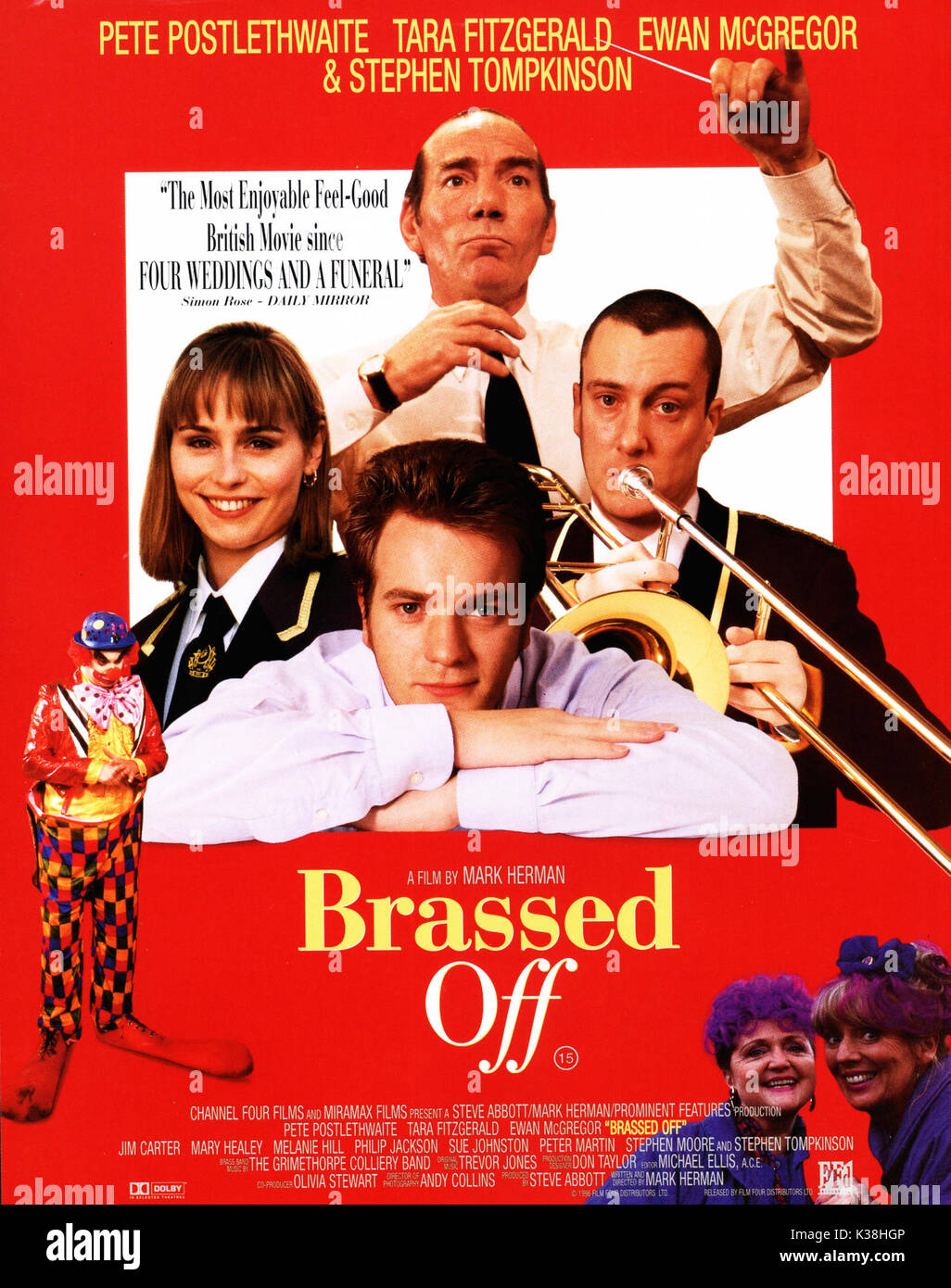 BRASSED OFF      Date: 1996 Stock Photo