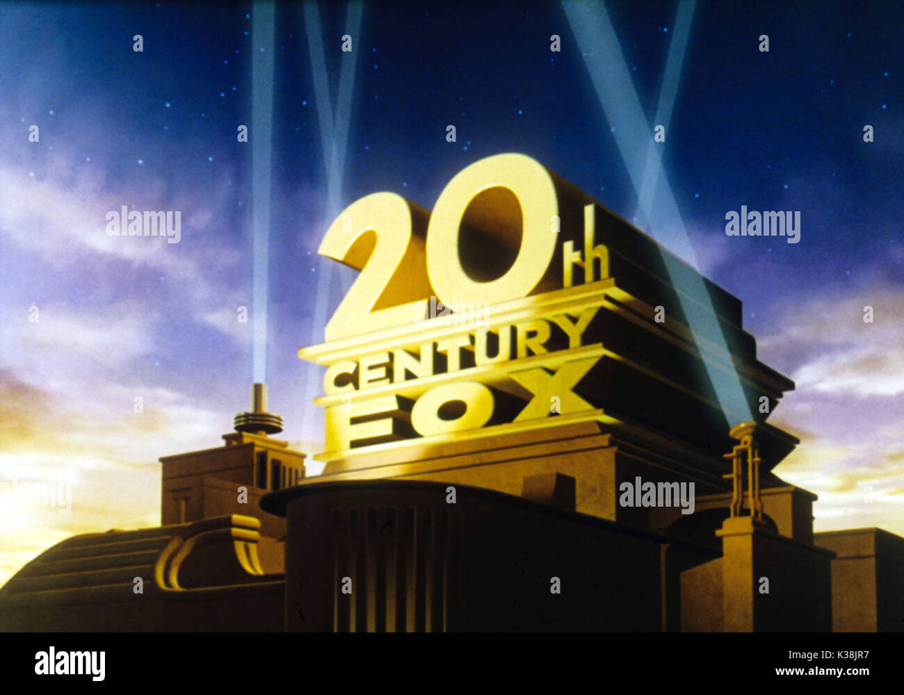 20TH CENTURY FOX LOGO Stock Photo