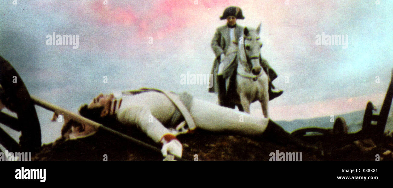 WAR AND PEACE aka Voyna i mir VLADISLAV STRZHELCHIK AS NAPOLEON LOOKS UPON THE STRICKEN BODY OF PRINCE ANDREI     Date: 1968 Stock Photo