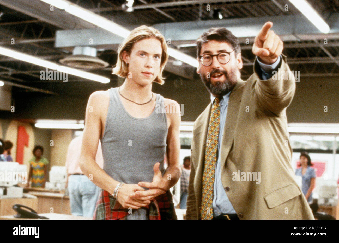 BLUES BROTHERS 2000 DIRECTOR JOHN LANDIS AND ?     Date: 1998 Stock Photo