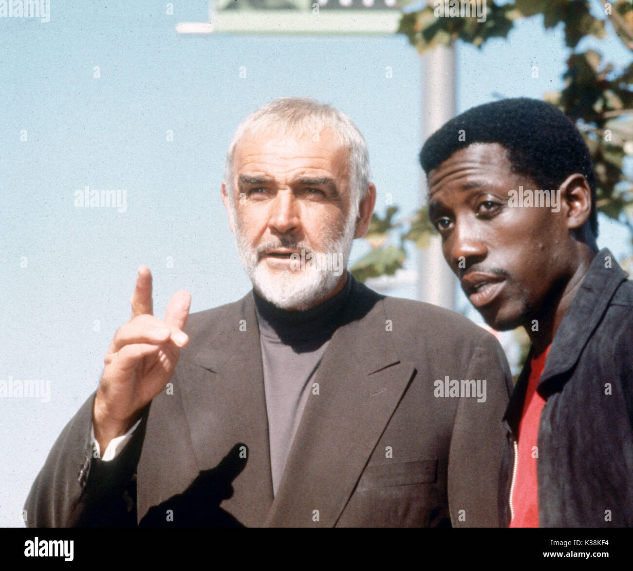 RISING SUN SEAN CONNERY, WESLEY SNIPES Date 1993 Stock Photo Alamy