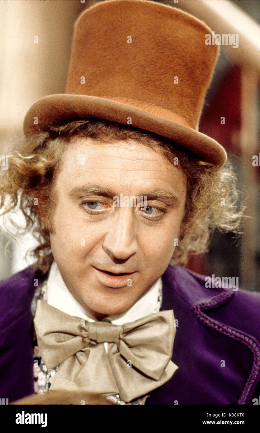WILLY WONKA AND THE CHOCOLATE FACTORY GENE WILDER     Date: 1971 Stock Photo