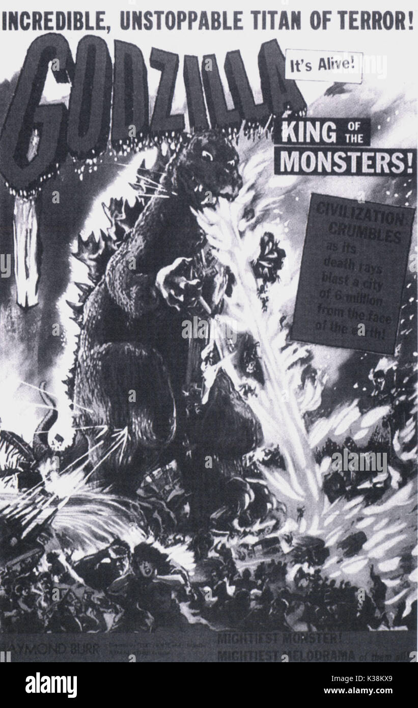 GODZILLA KING OF THE MONSTERS Date: 1956 Stock Photo - Alamy