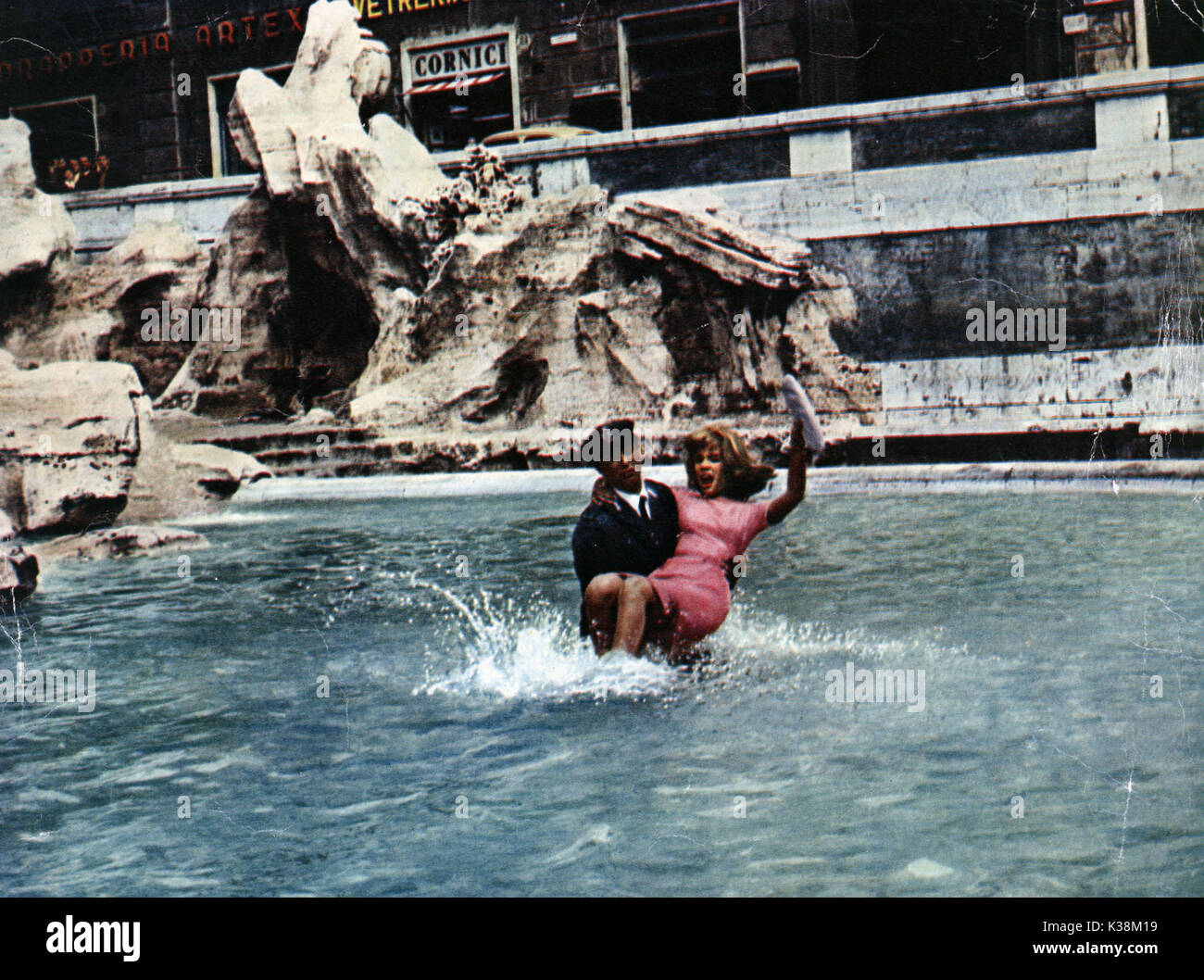 GIDGET GOES TO ROME JAMES DARREN, CINDY CAROL     Date: 1963 Stock Photo