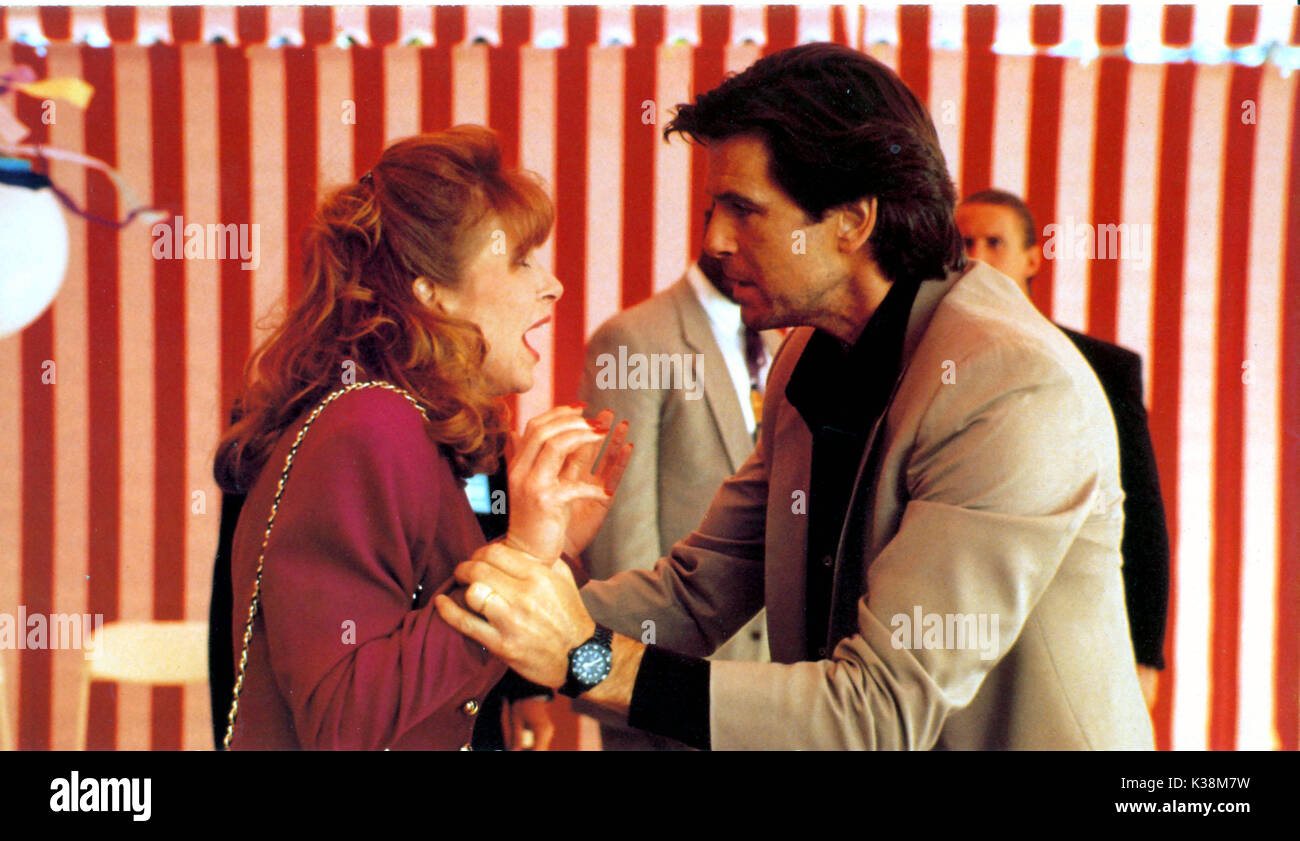 LIVE WIRE PIERCE BROSNAN, LISA EILBACHER Stock Photo Alamy