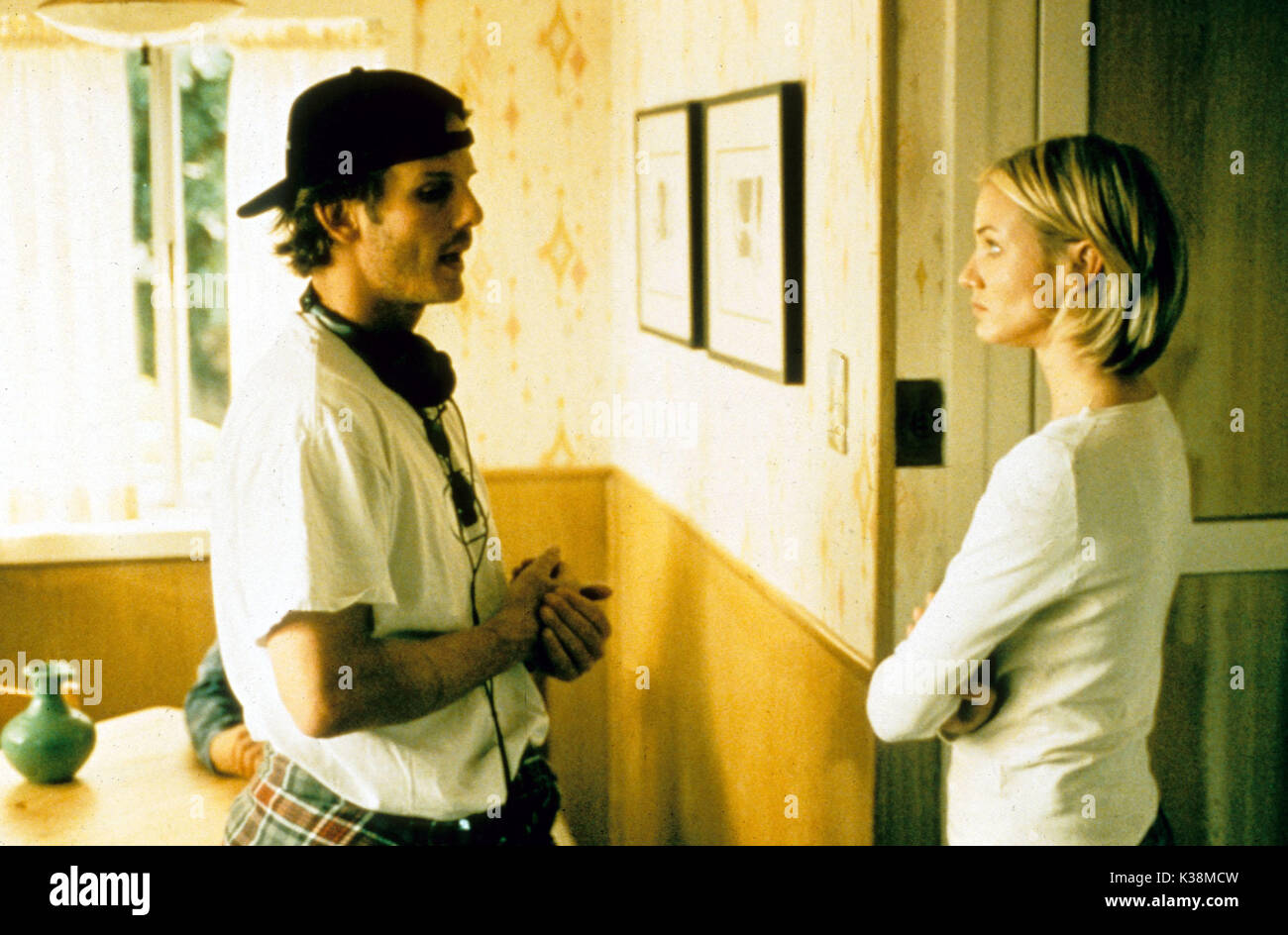 VERY BAD THINGS Director PETER BERG with CAMERON DIAZ
