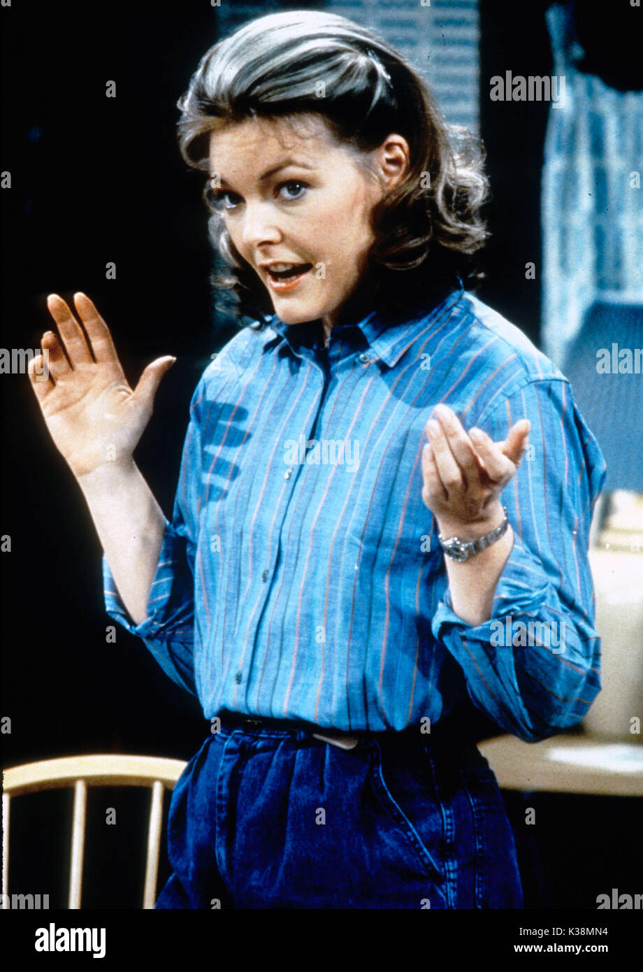 Kate and allie jane curtain stock photo alamy
