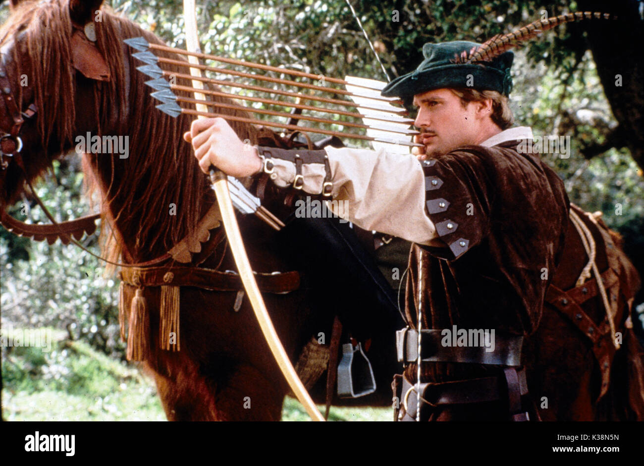 ROBIN HOOD: MEN IN TIGHTS CARY ELVES as Robin Hood     Date: 1993 Stock Photo