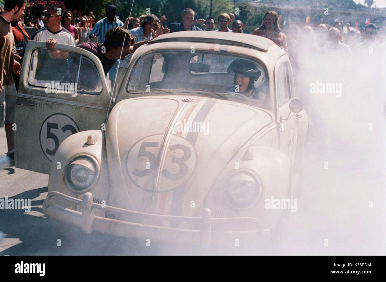 HERBIE FULLY LOADED JUSTIN LONG, LINDSAY LOHAN Date 2005 Stock Photo