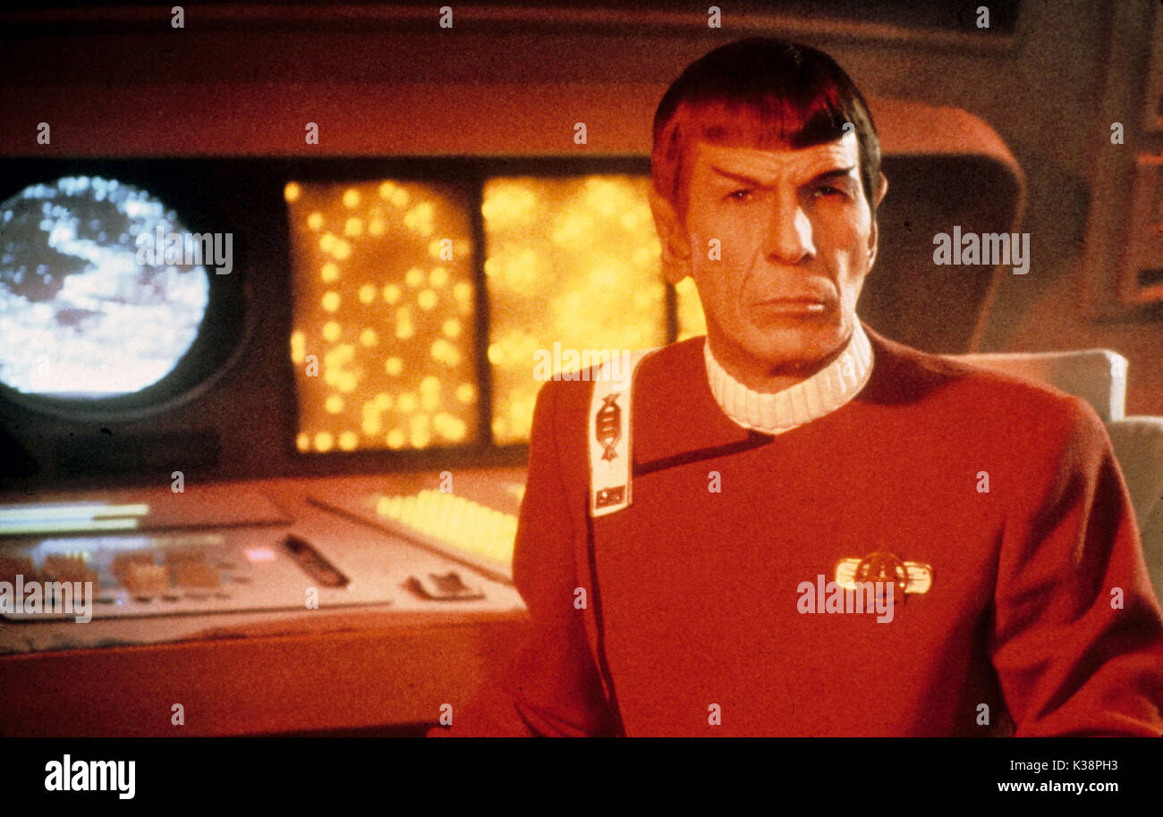 STAR TREK: THE WRATH OF KHAN LEONARD NIMOY     Date: 1982 Stock Photo