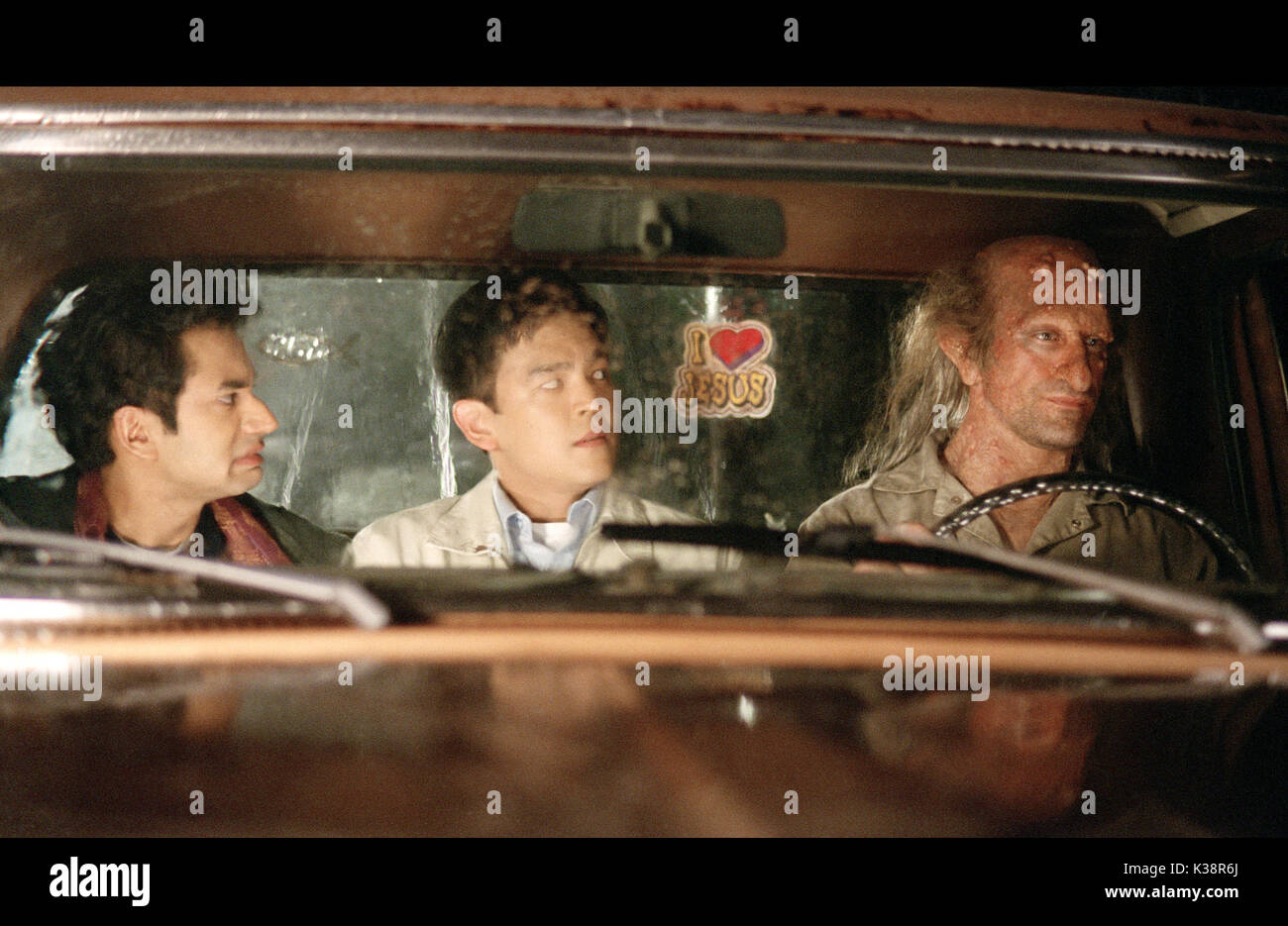 KAL PENN, as Kumar, JOHN CHO, as Harold ? CHRISTOPHER MELONI, as Freakshow  HAROLD AND KUMAR GO TO WHITE CASTLE aka HAROLD AND KUMAR GET THE MUNCHIES  KAL PENN as Kumar, JOHN, image size:1300x935