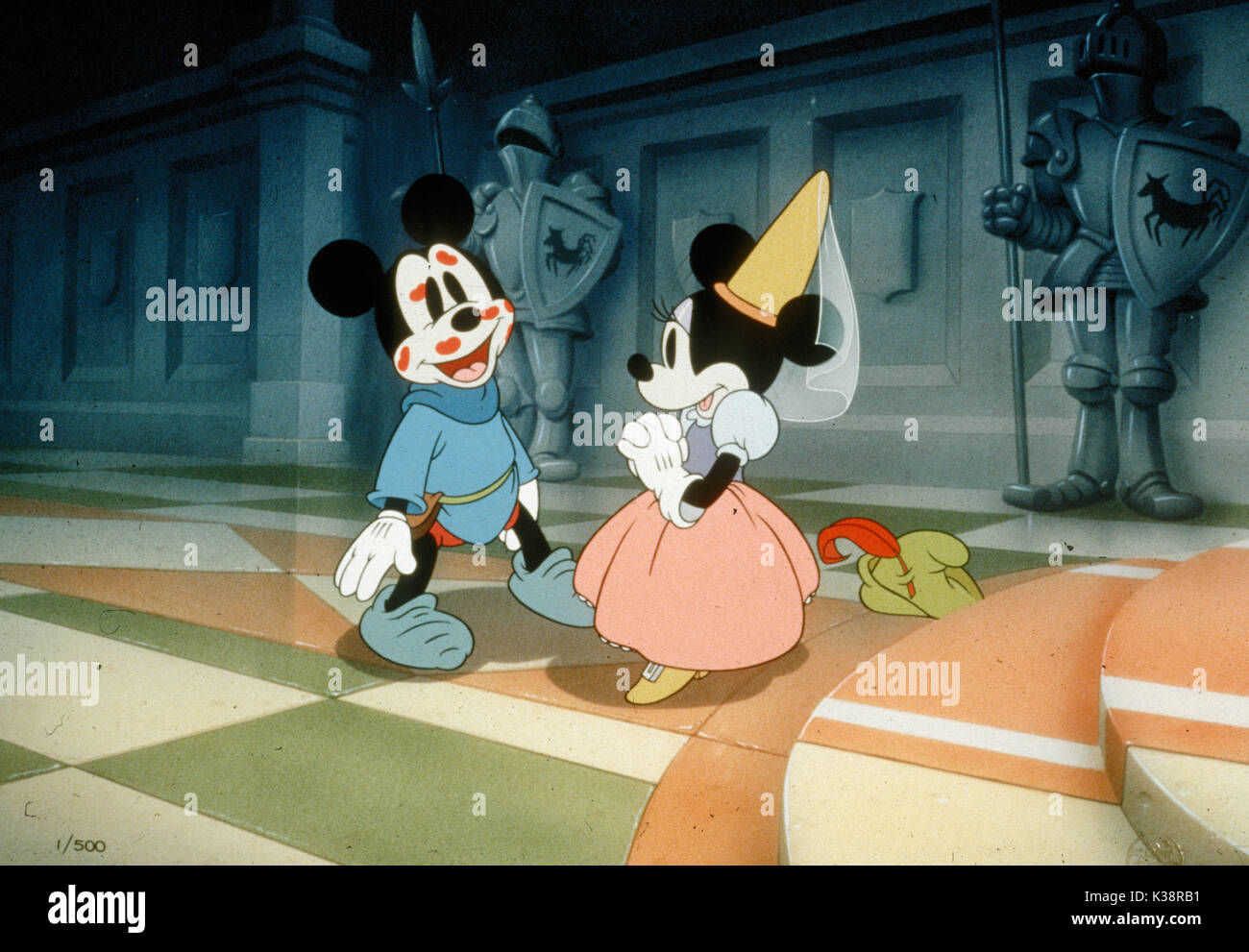 THE BRAVE LITTLE TAILOR MICKEY MOUSE & MINNIE MOUSE     Date: 1938 Stock Photo