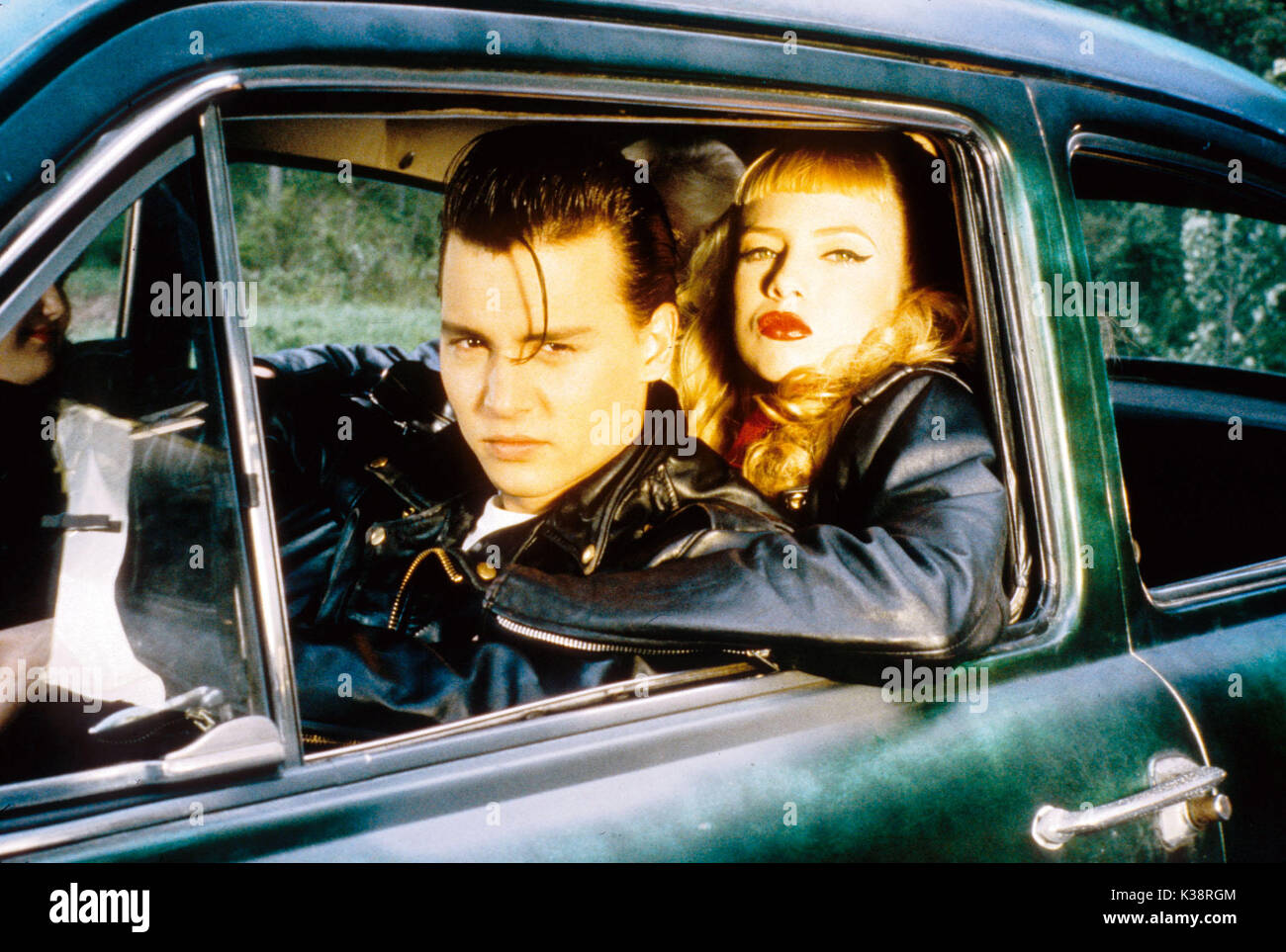 CRY-BABY JOHNNY DEPP, TRACI LORDS     Date: 1990 Stock Photo