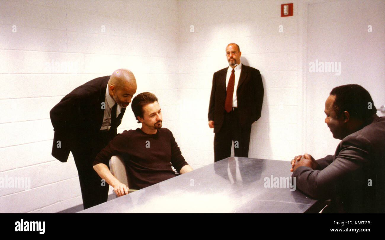 25TH HOUR BARRY PEPPER, EDWARD NORTON     Date: 2002 Stock Photo