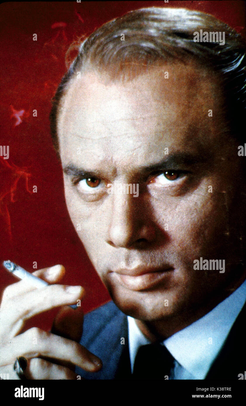 YUL BRYNNER Actor Stock Photo
