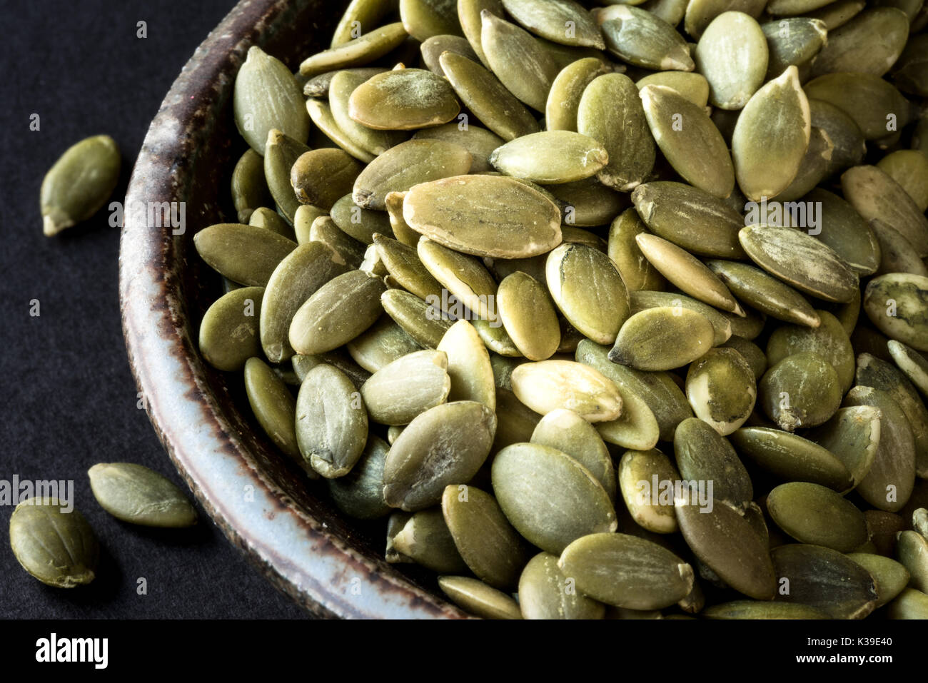 Pumpkin Seeds pepitas Stock Photo Alamy