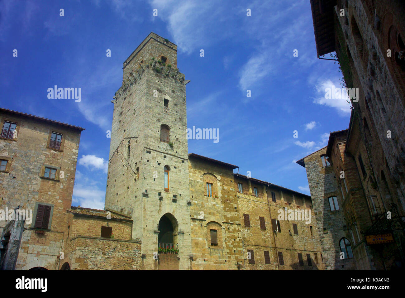 San Gimignano Tuscany Stock Photo