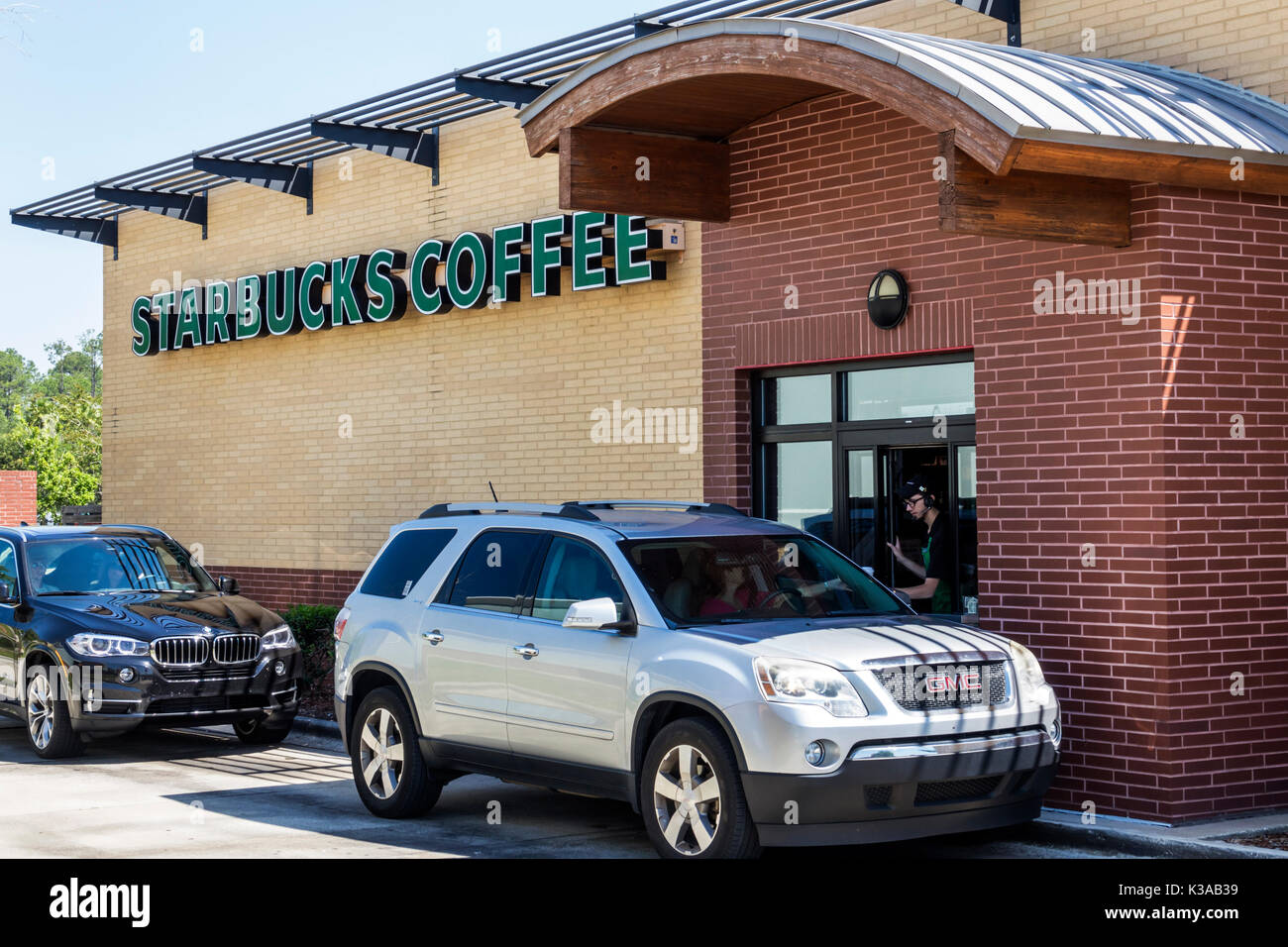 Florida,Jacksonville,Starbucks Coffee,coffee shop,outside exterior