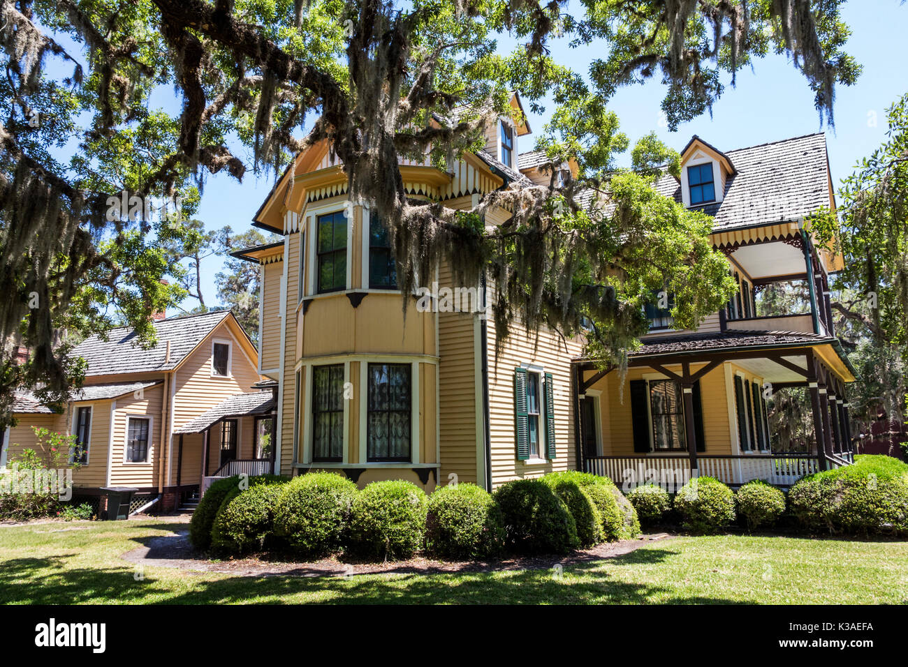 Jekyll Island Club Cottage Stock Photos Jekyll Island Club