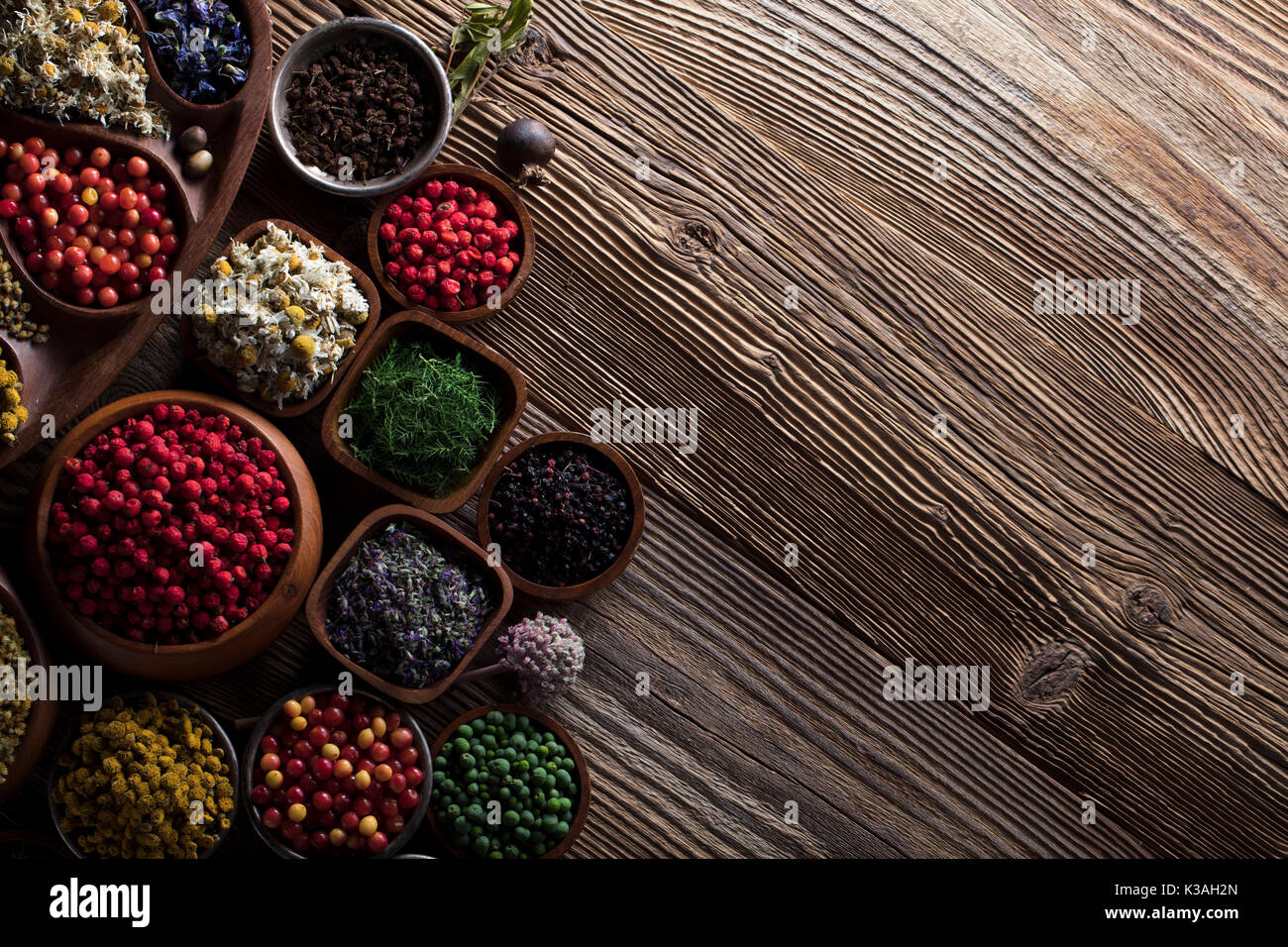 Still Life Dry Herbs Crystal Ball Stock Photo 1570887175